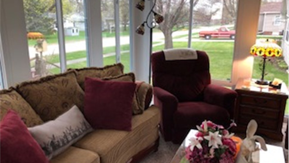 Sunrooms Project in Kanawha, IA by Midwest Construction