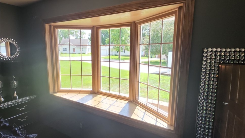 Windows Project in Lake Mills, IA by Midwest Construction