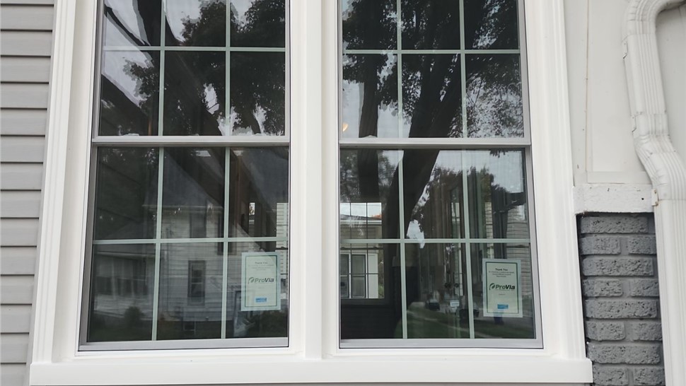 Windows Project in Mason City, IA by Midwest Construction