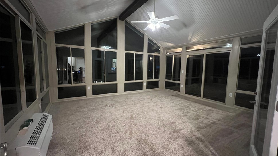 Decks, Sunrooms, Windows Project in Johnston, IA by Midwest Construction