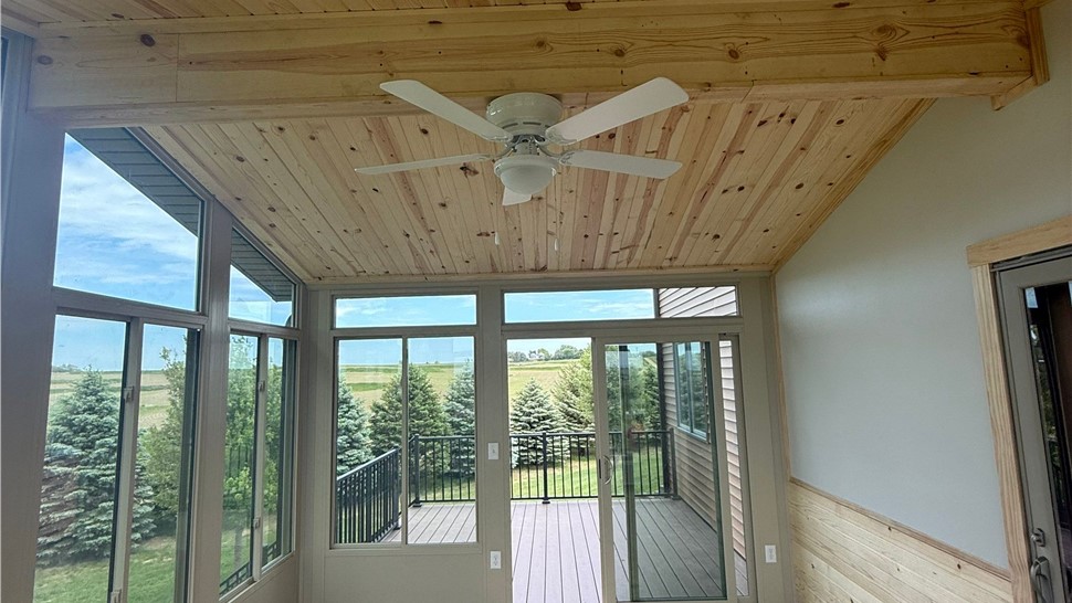 Decks, Sunrooms Project in Harlan, IA by Midwest Construction