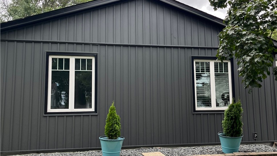 Siding Project in Forest City, IA by Midwest Construction