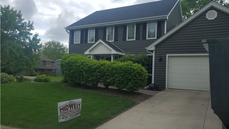 Siding Project in West Des Moines, IA by Midwest Construction