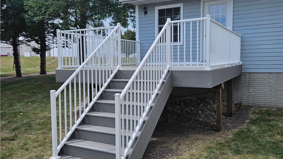 Decks, Windows Project in Garner, IA by Midwest Construction