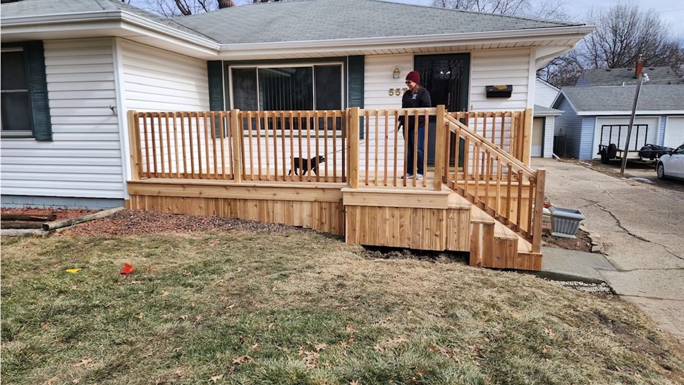 Decks Project in Ankeny, IA by Midwest Construction