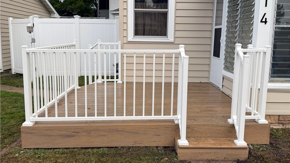 Decks, Siding Project in Manly, IA by Midwest Construction