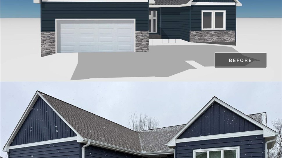 Seamless Gutters Project in Urbandale, IA by Midwest Construction