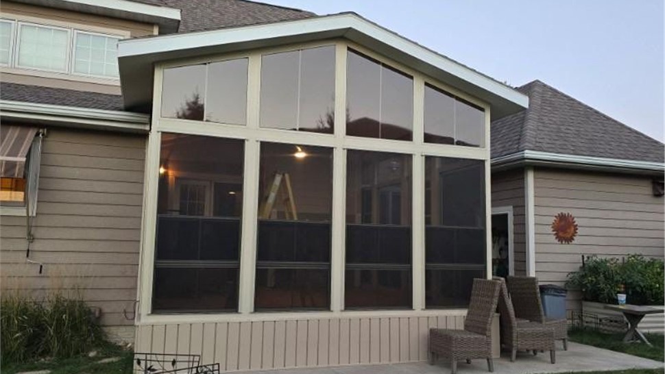 Sunrooms Project in Fort Dodge, IA by Midwest Construction