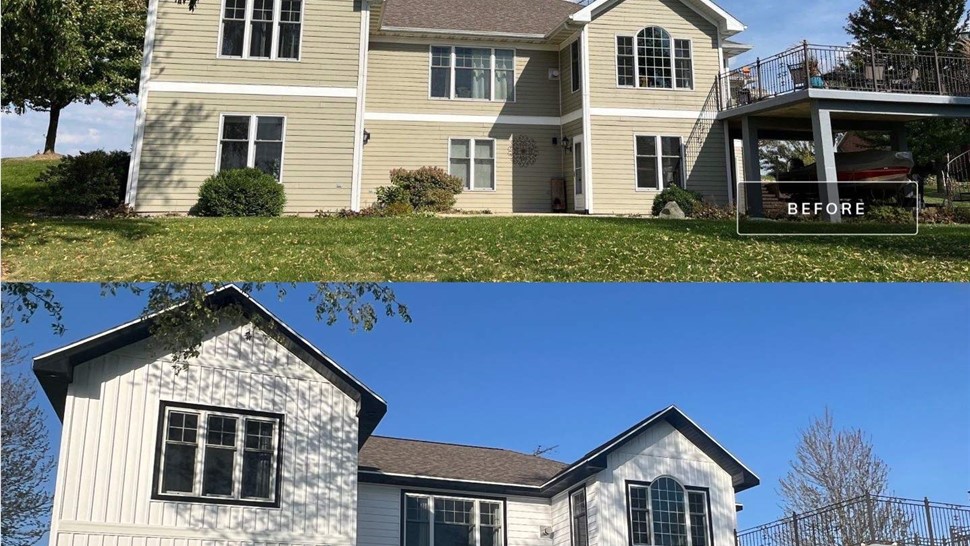 Siding Project in Dyersville, IA by Midwest Construction