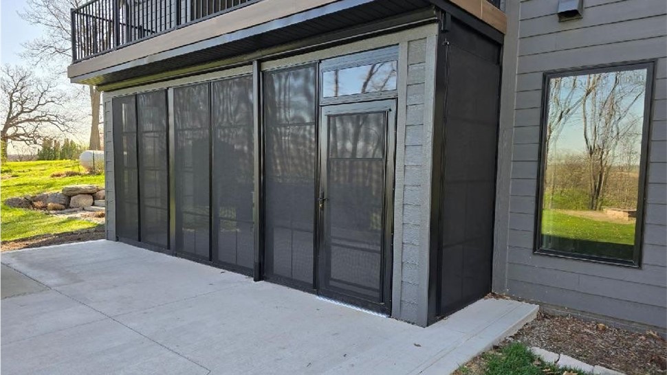 Sunrooms Project in Van Meter, IA by Midwest Construction