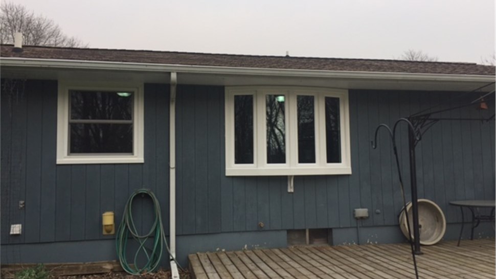 Windows Project in Mason City, IA by Midwest Construction