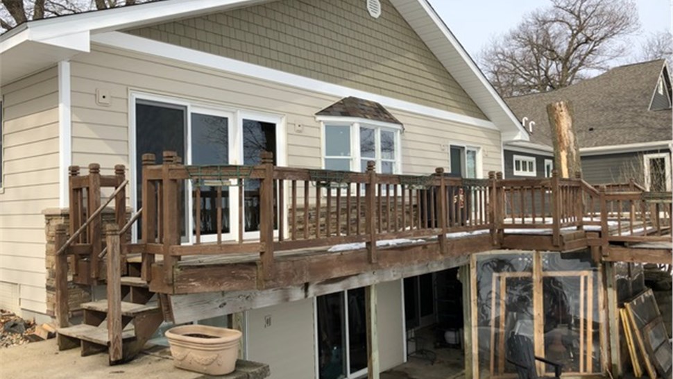 Siding Project in Clear Lake, IA by Midwest Construction