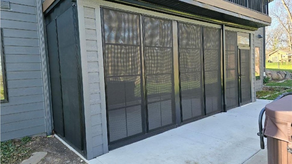 Sunrooms Project in Van Meter, IA by Midwest Construction