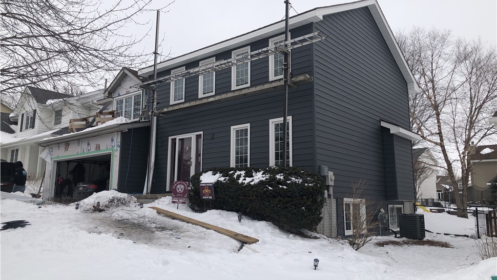 Siding Project in West Des Moines, IA by Midwest Construction