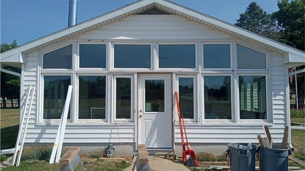 Windows Project in Osage, IA by Midwest Construction