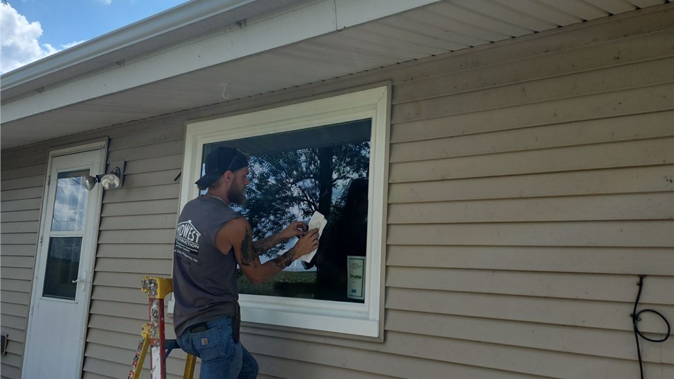 Windows Project in Algona, IA by Midwest Construction