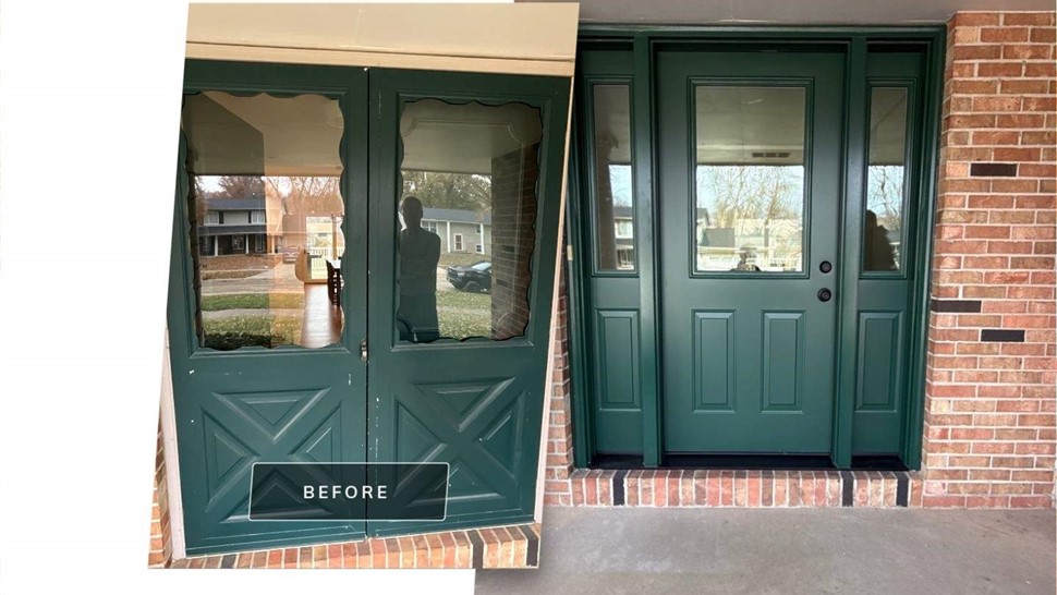 Doors Project in Indianola, IA by Midwest Construction