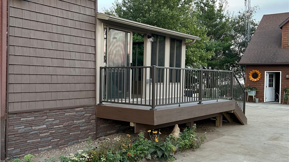 Sunrooms Project in Creston, IA by Midwest Construction