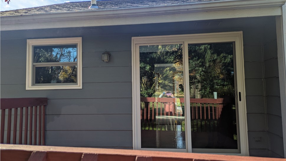 Patio Doors, Windows Project in Pleasant Hill, IA by Midwest Construction