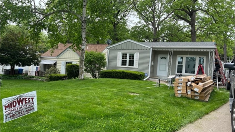 Siding Project in Des Moines, IA by Midwest Construction