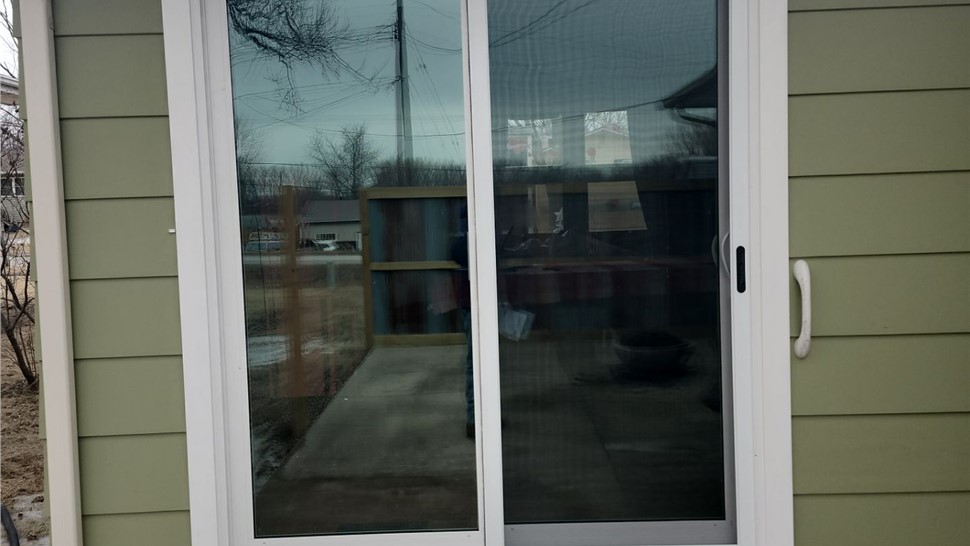 Patio Doors Project in Charles City, IA by Midwest Construction