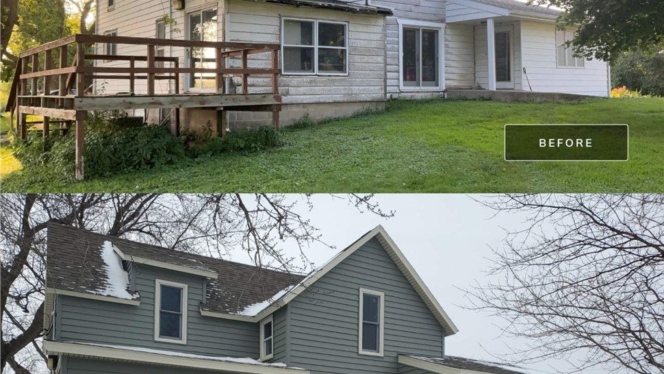 Decks, Roofing, Siding, Windows Project in Belmond, IA by Midwest Construction