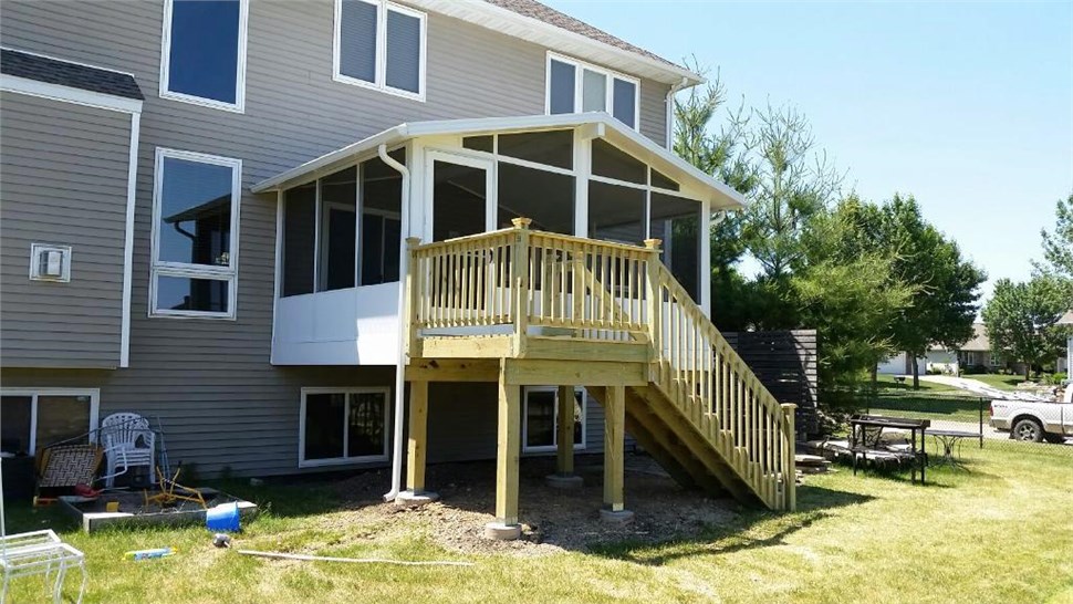 Sunroom Project Project in Johnston, IA by Midwest Construction