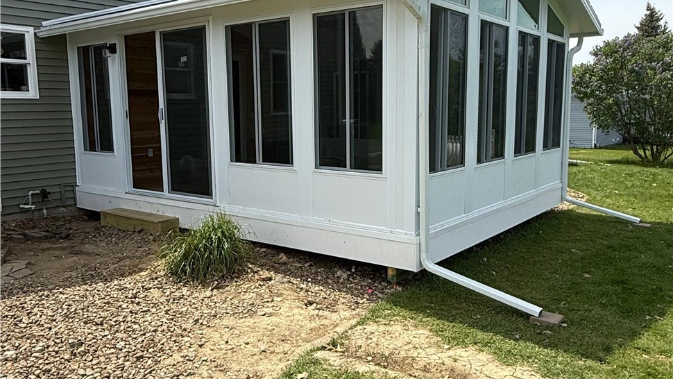 Sunrooms Project in Grinnell, IA by Midwest Construction