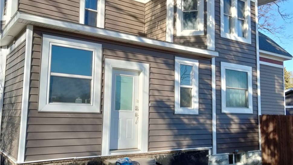 Siding Project in Osage, IA by Midwest Construction