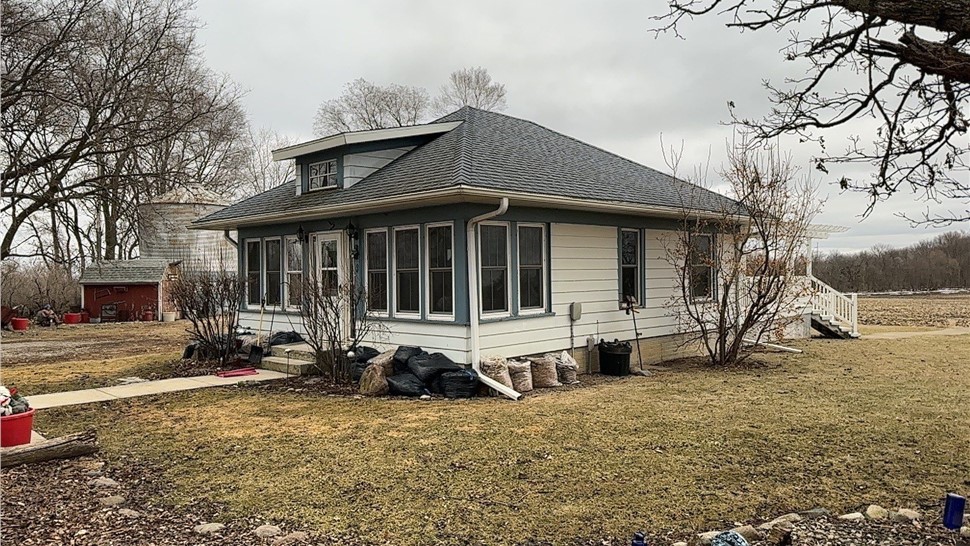 Siding, Windows Project in Rockford, IA by Midwest Construction