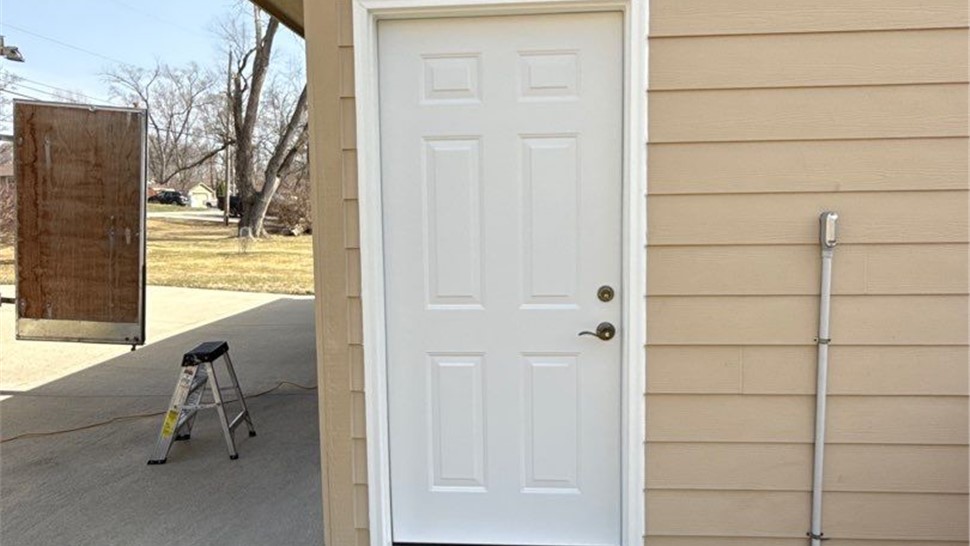 Doors Project in Des Moines, IA by Midwest Construction