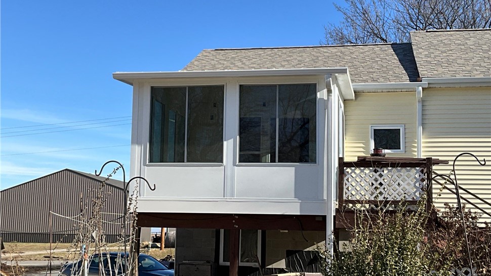 Sunrooms Project in Mt Ayr, IA by Midwest Construction