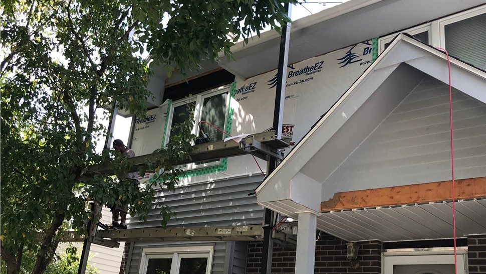 Windows Project in Johnston, IA by Midwest Construction