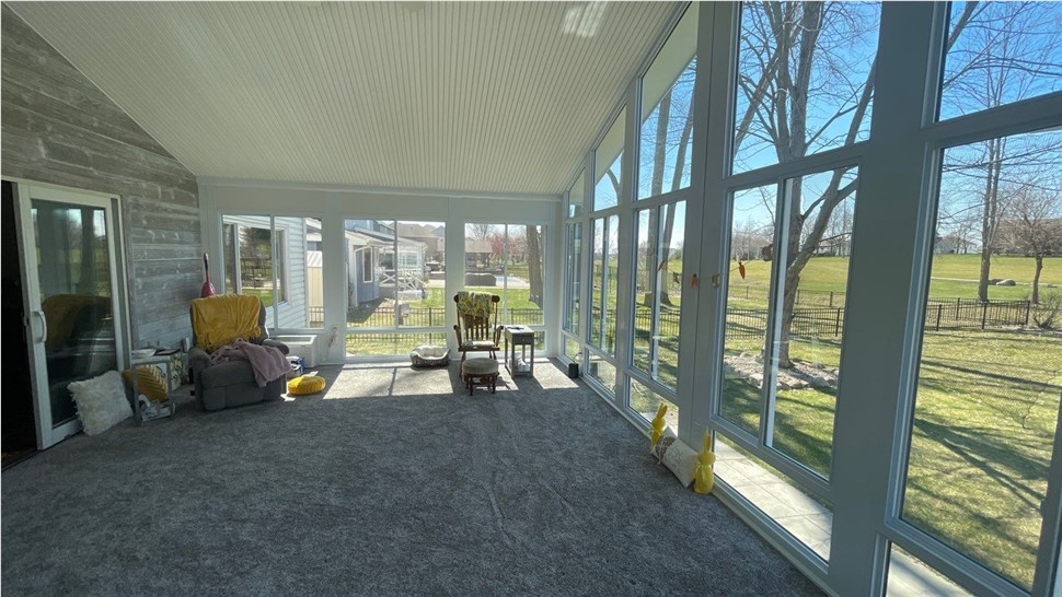 Sunrooms Project in Pleasant Hill, IA by Midwest Construction