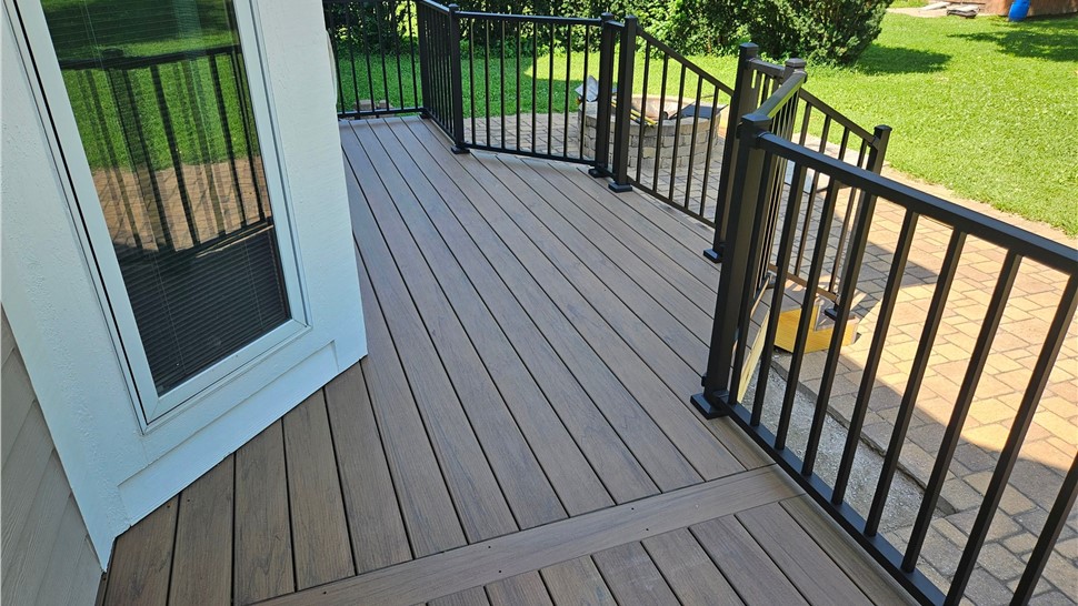 Decks Project in Johnston, IA by Midwest Construction