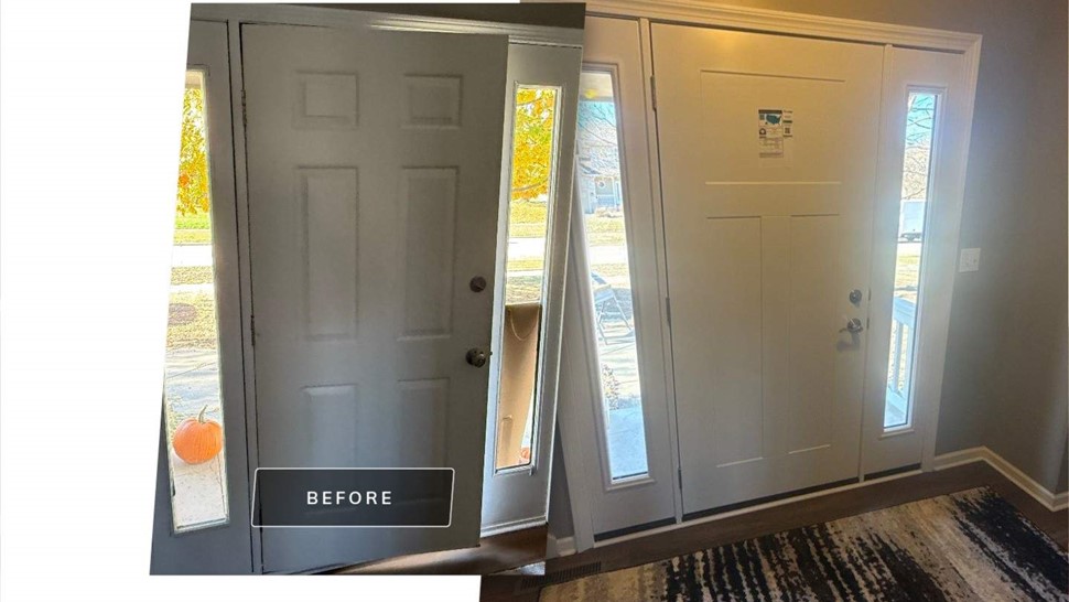 Doors Project in Clive, IA by Midwest Construction