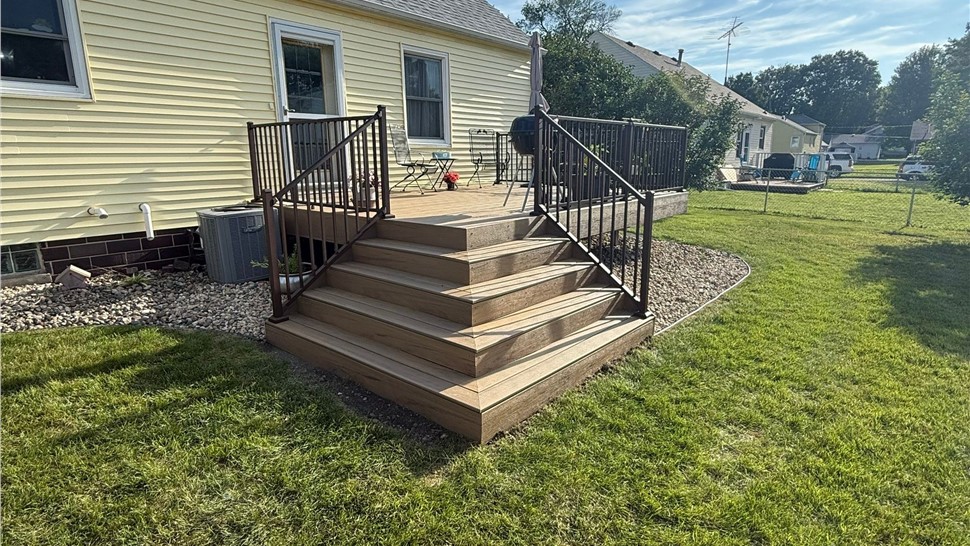 Decks Project in Garner, IA by Midwest Construction