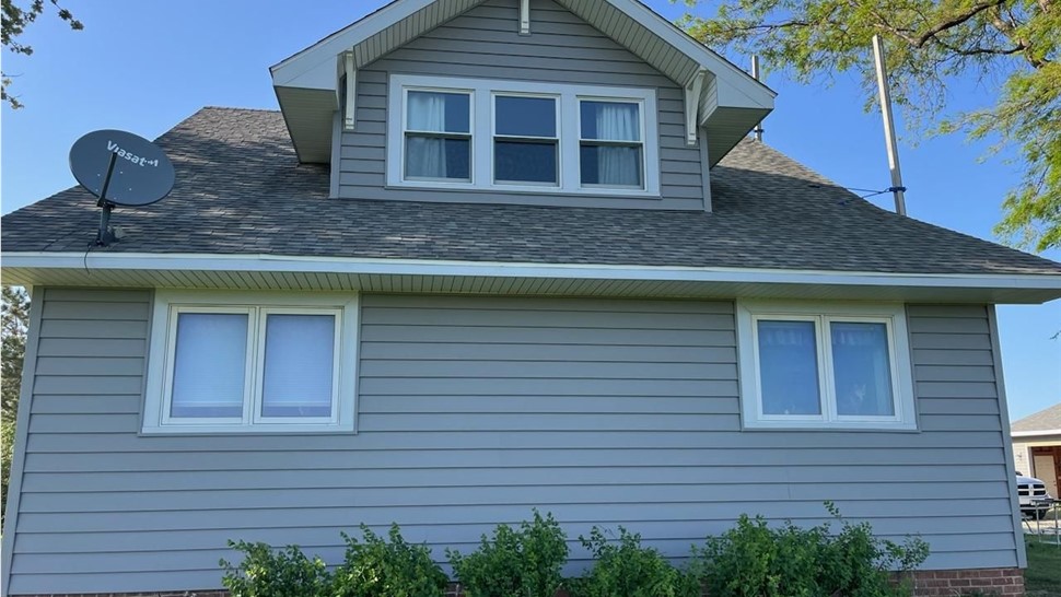 Siding Project in Leighton, IA by Midwest Construction