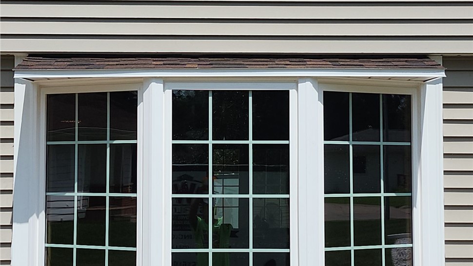 Windows Project in Lake Mills, IA by Midwest Construction