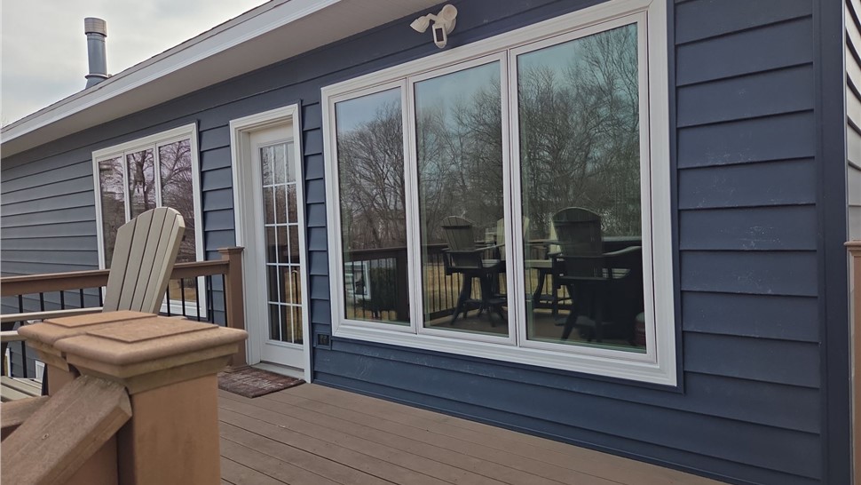 Seamless Gutters Project in Urbandale, IA by Midwest Construction