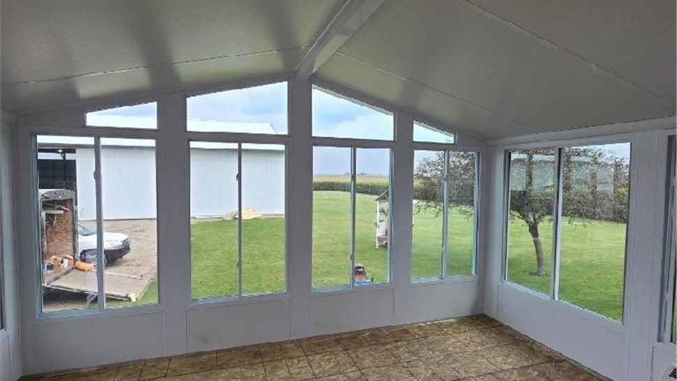 Sunrooms Project in Grafton, IA by Midwest Construction