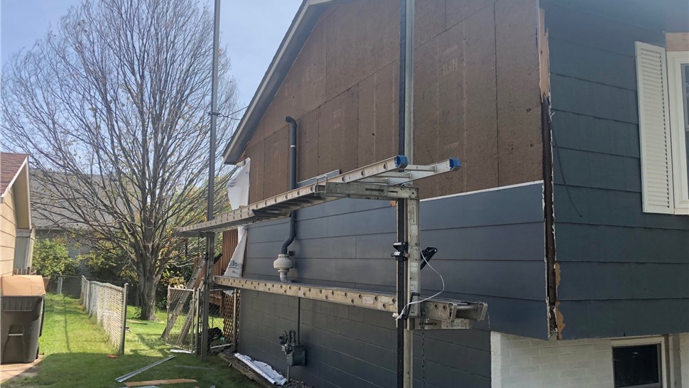 Siding Project in Nevada, IA by Midwest Construction
