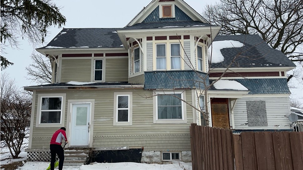 Siding Project in Osage, IA by Midwest Construction