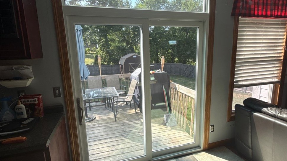 Patio Doors Project in Des Moines, IA by Midwest Construction