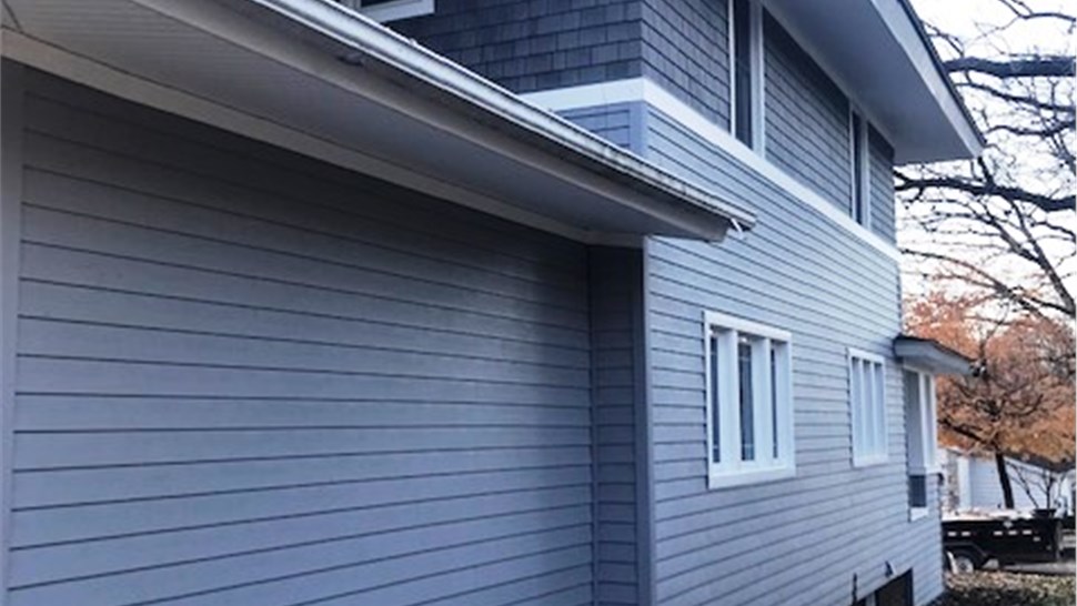 Siding Project in Mason City, IA by Midwest Construction