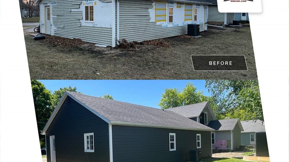 Doors, Siding, Windows Project in Greene, IA by Midwest Construction