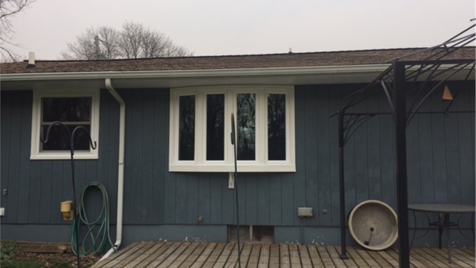 Windows Project in Mason City, IA by Midwest Construction