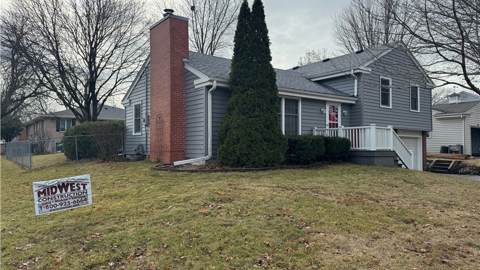 Siding Project in Mason City, IA by Midwest Construction