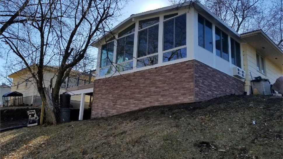 Sunroom Project Project in Monroe, IA by Midwest Construction