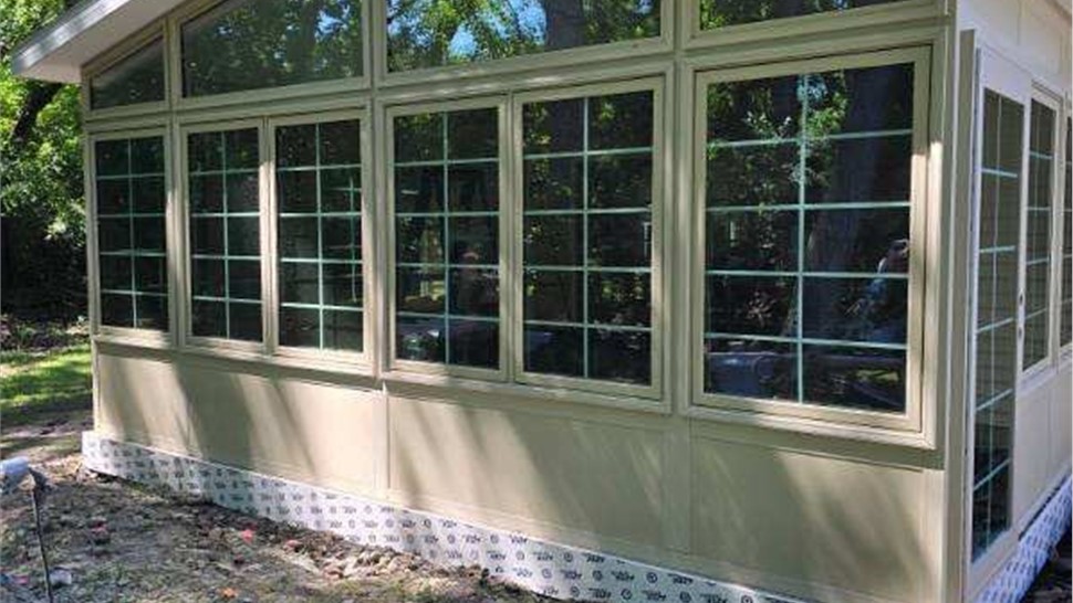 Sunrooms Project in Mason City, IA by Midwest Construction